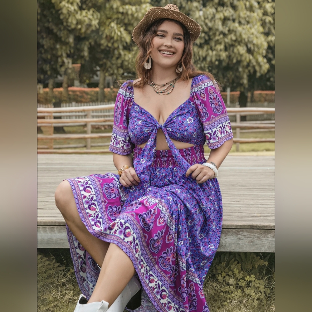 Rustty Dustty Modern Bohemian Crush Plus Size - Picture 3 of 14